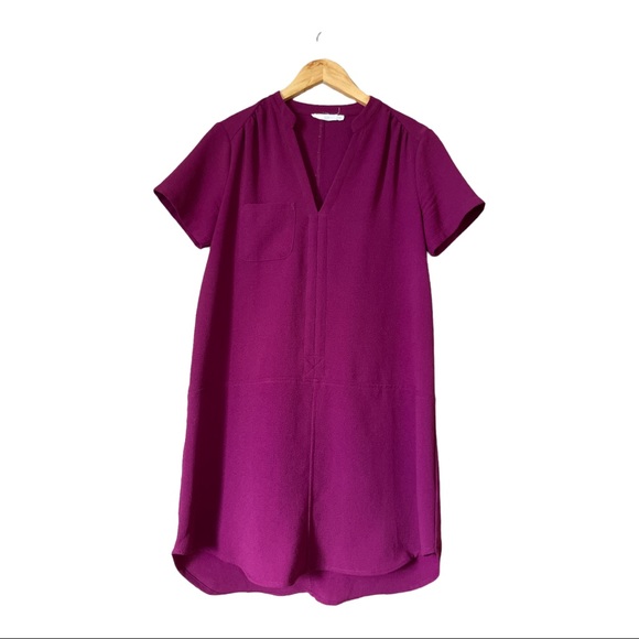 Lush Dresses & Skirts - LUSH NORDSTROM HAILY CREPE DRESS WINE RED Size Medium